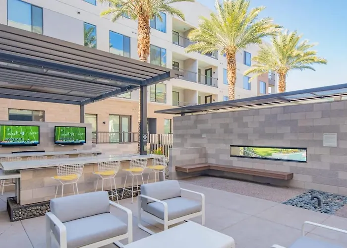 Spotless 1bd - Pool, Gym, Parking, W-d - Sleeps 4 Appartement Tempe