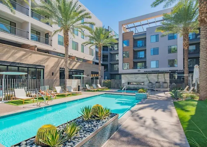 Appartement Spotless 1bd - Pool, Gym, Parking, W-d - Sleeps 4