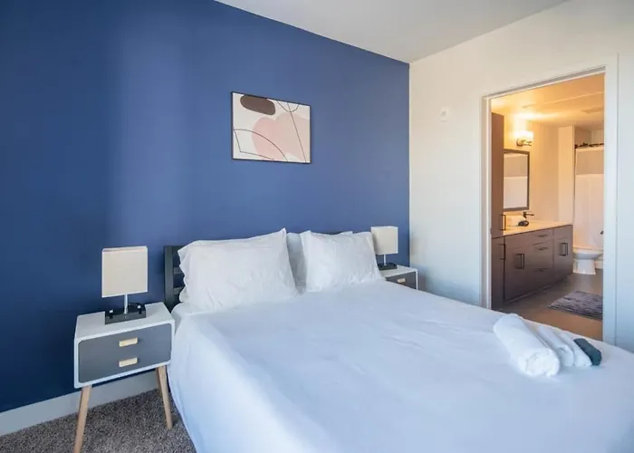 Spotless 1bd - Pool, Gym, Parking, W-d - Sleeps 4 Appartement